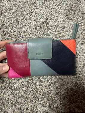 Fossil Logan RFID Tab Clutch wallet
